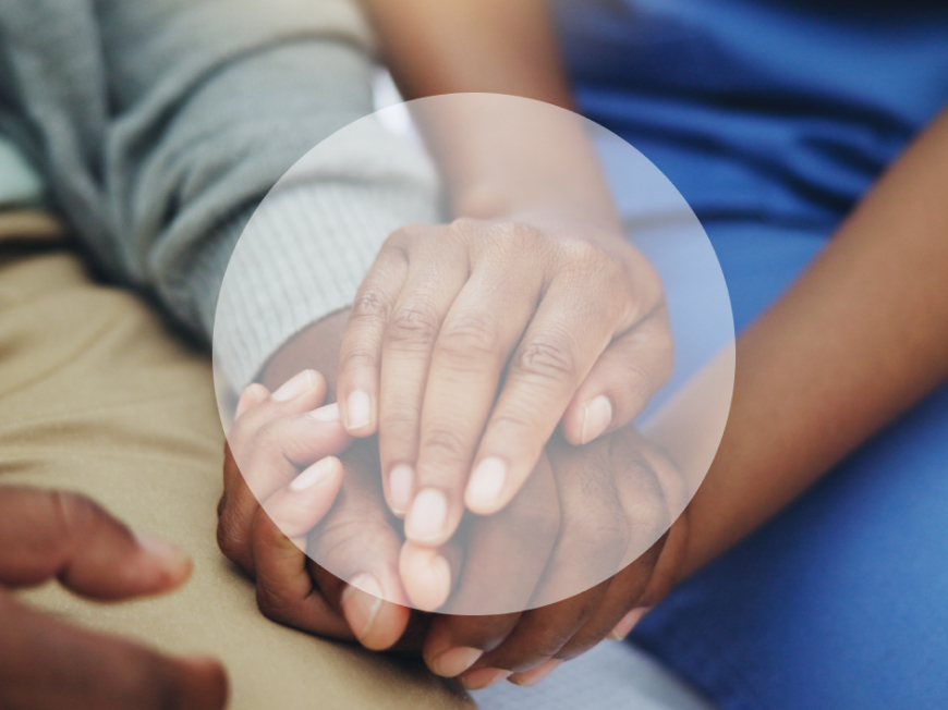 Holding hands