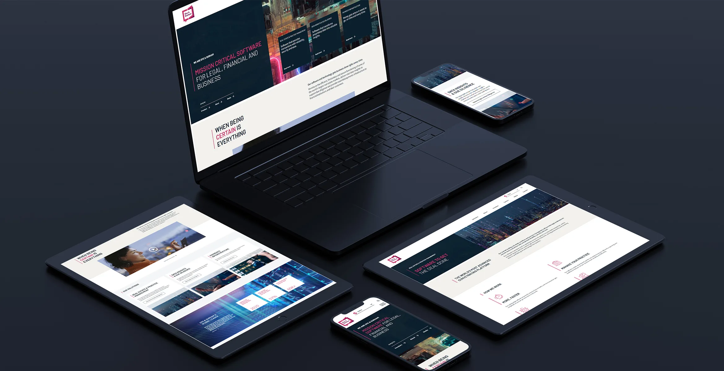 D&D branding across a mixture of branding