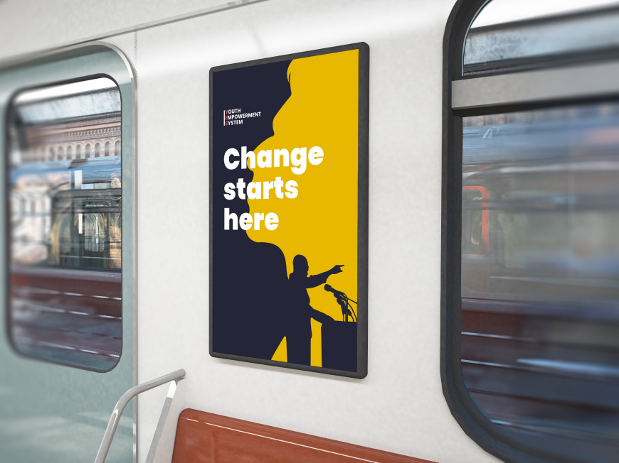Education Above All subway advertisement