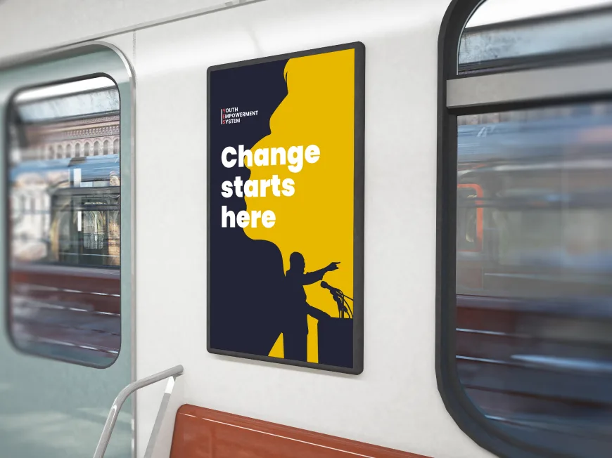 Education Above All subway advertisement