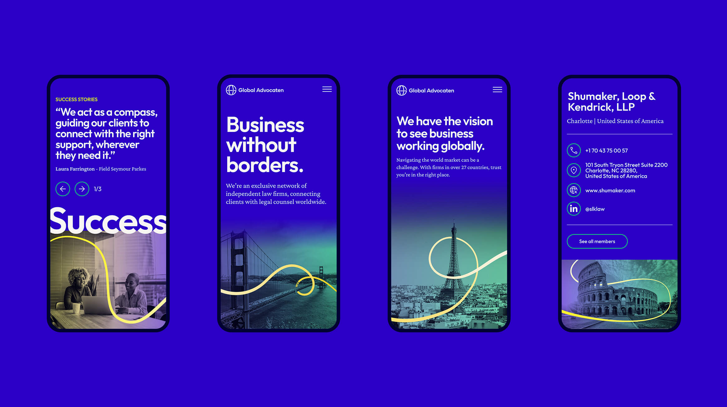 Phone mockups