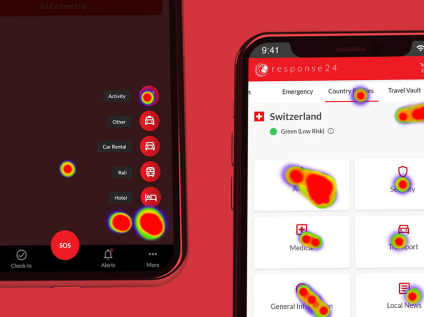 Response24 heatmaps