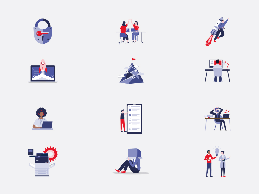 Xeretec icon design