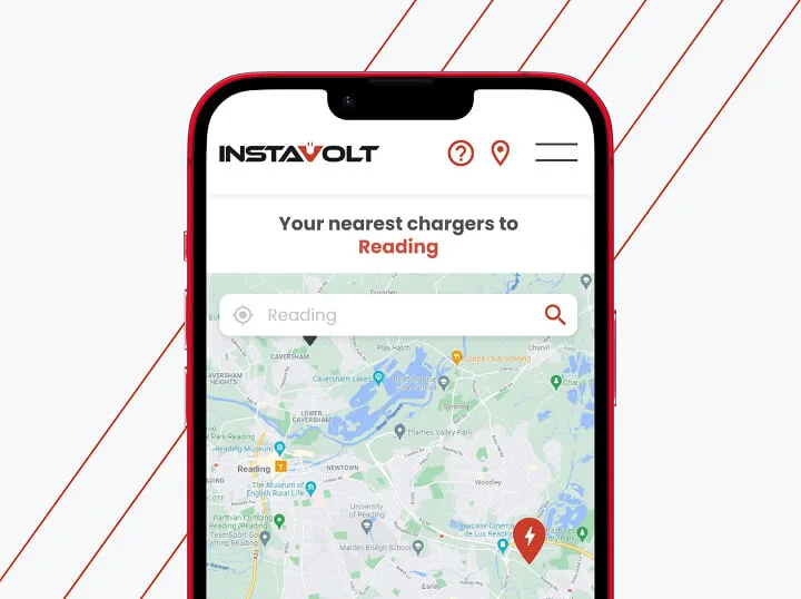 Instavolt location map