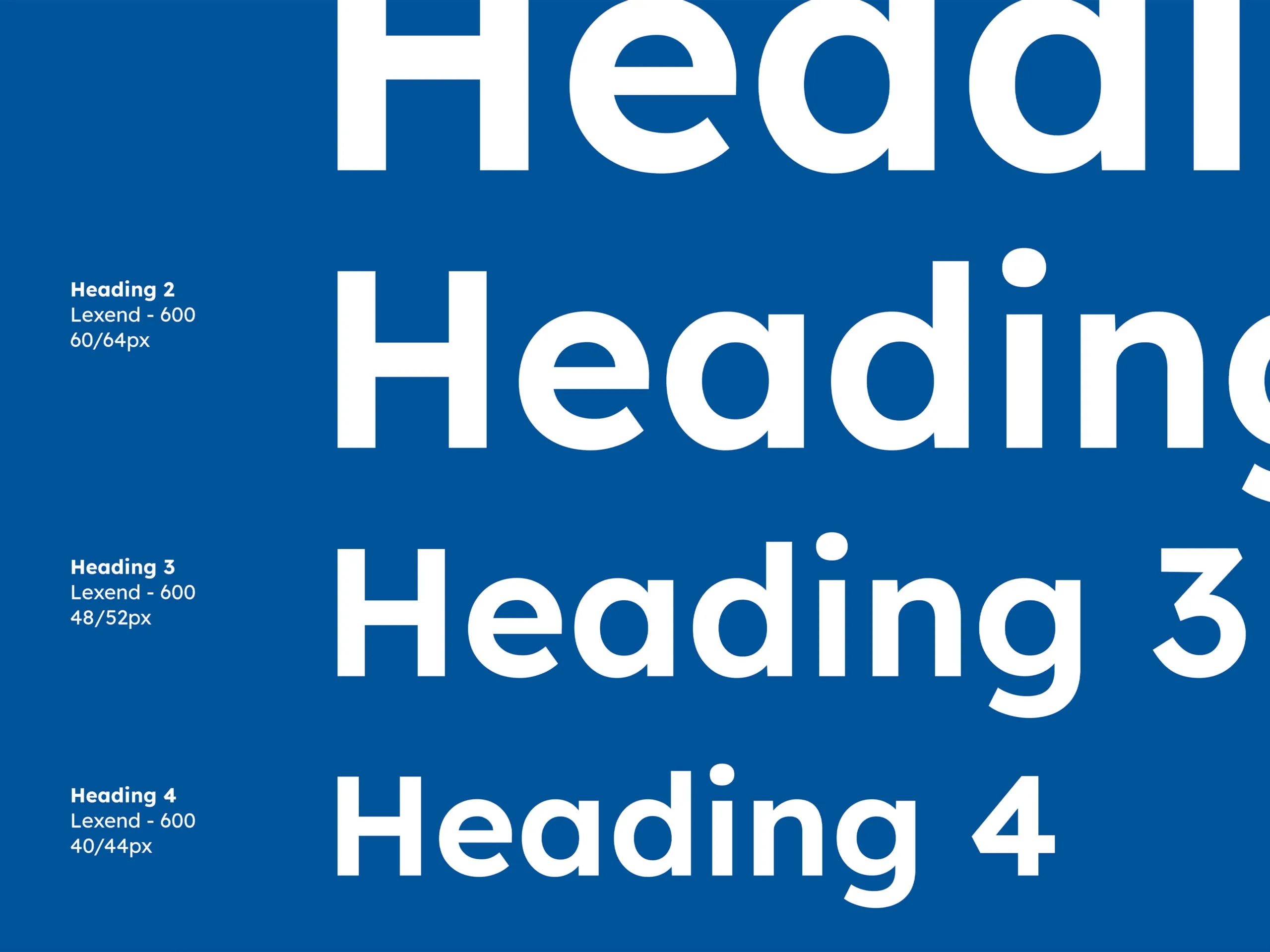 Breakdown of headings
