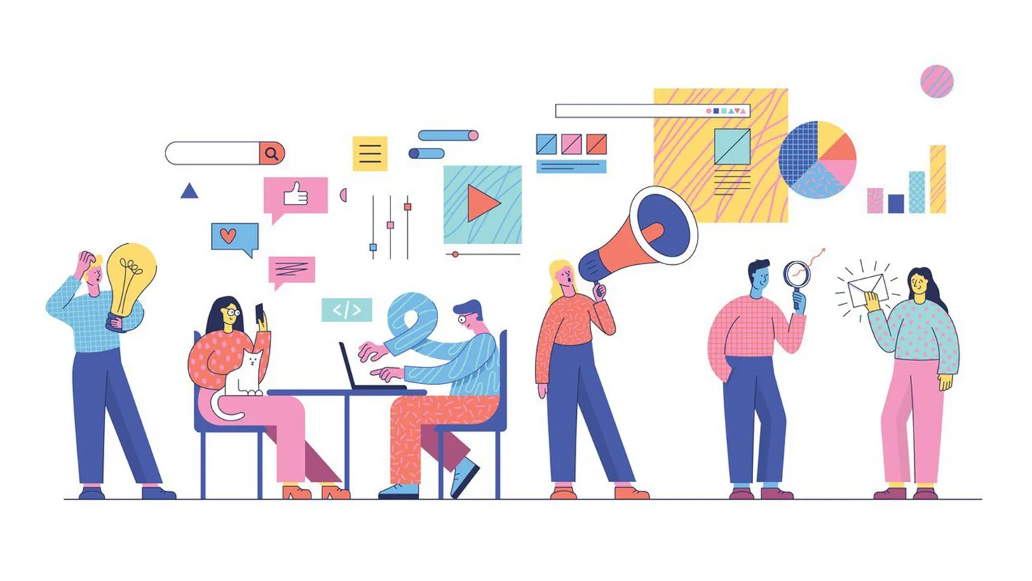 How do you do digital media marketing?