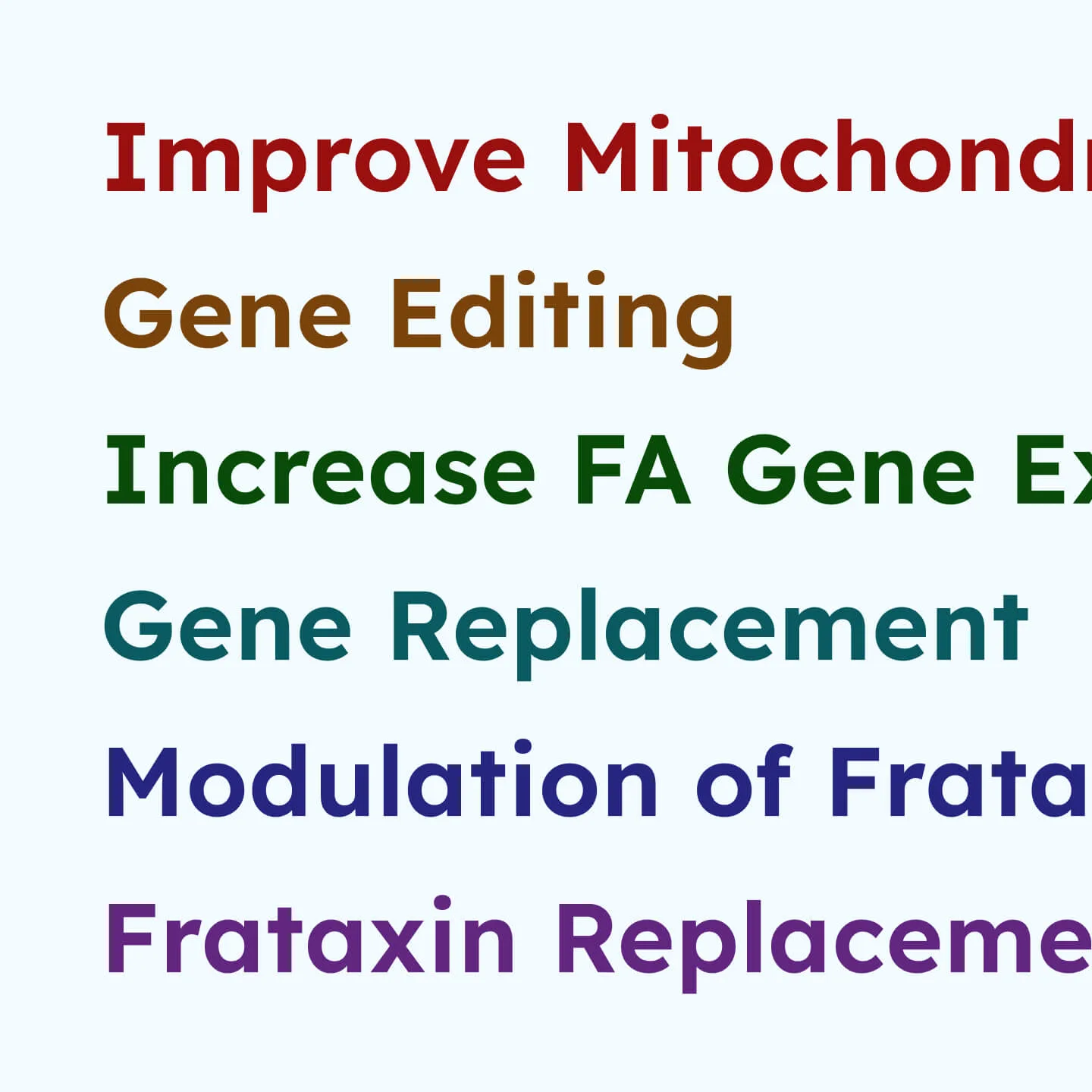 Therapeutic approaches