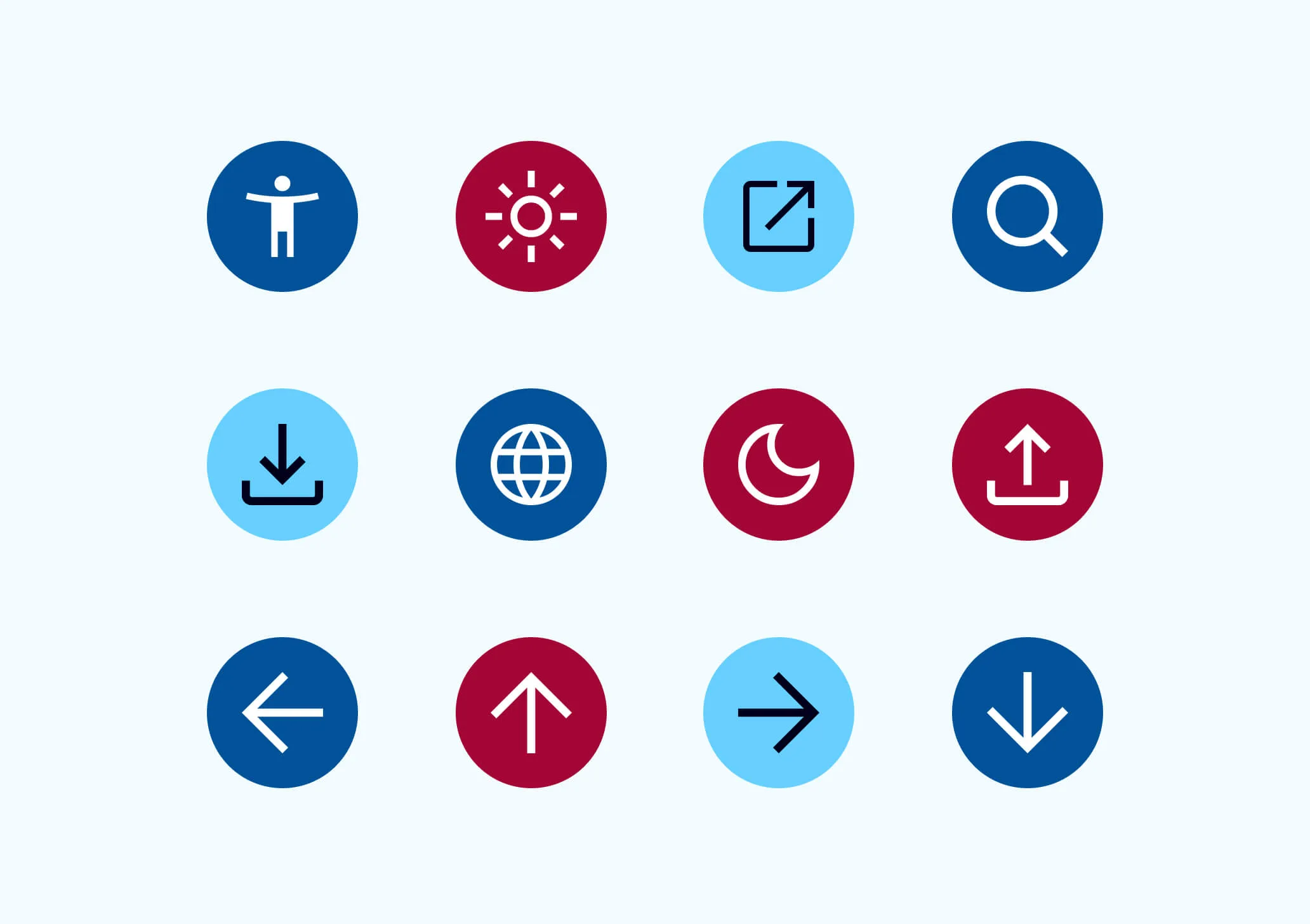 FARA website icons