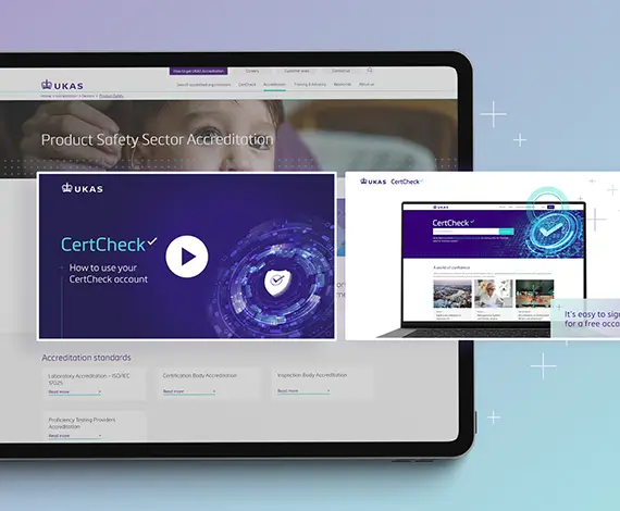 UKAS - Home page composition