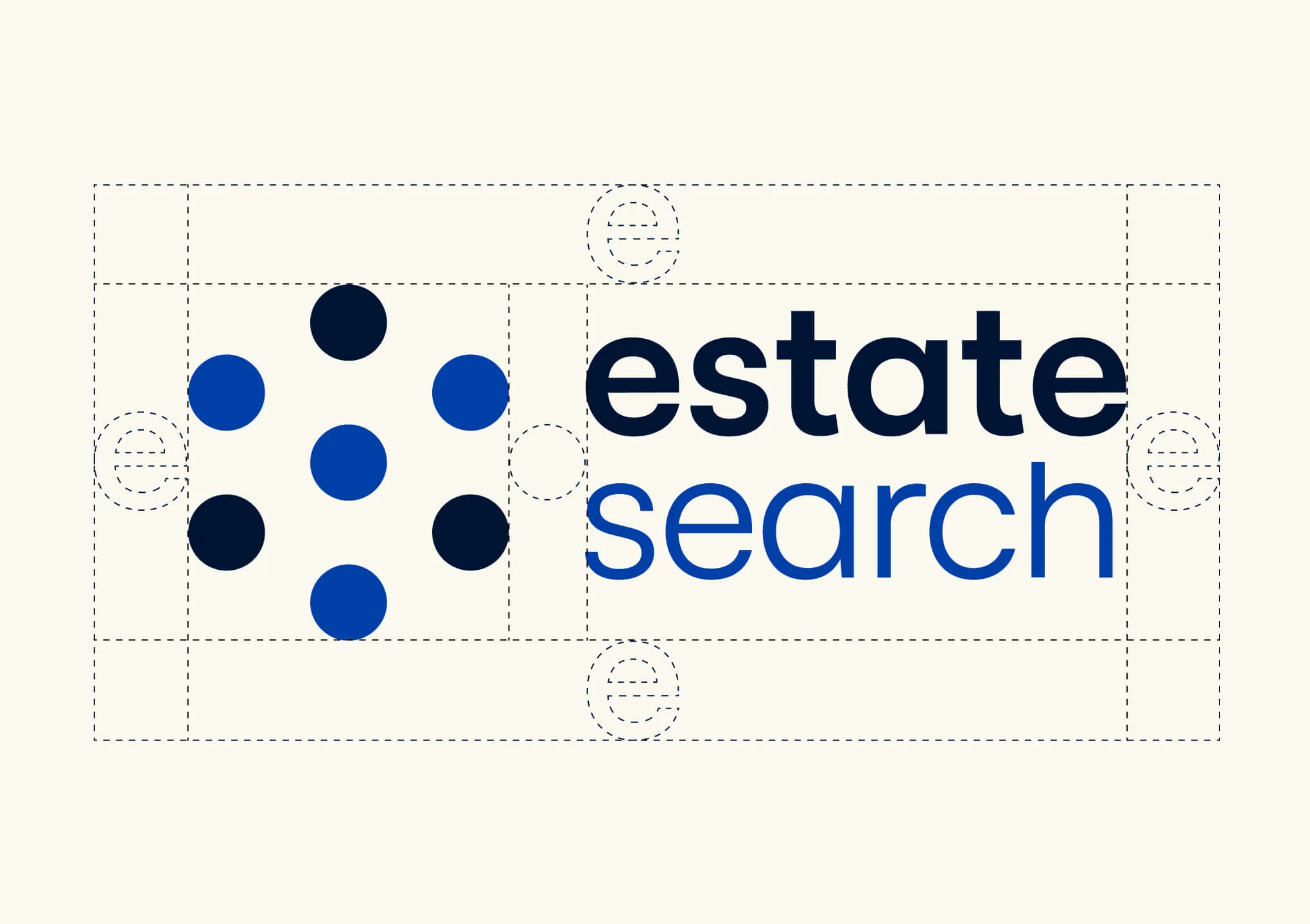 Estatesearch logo lockup