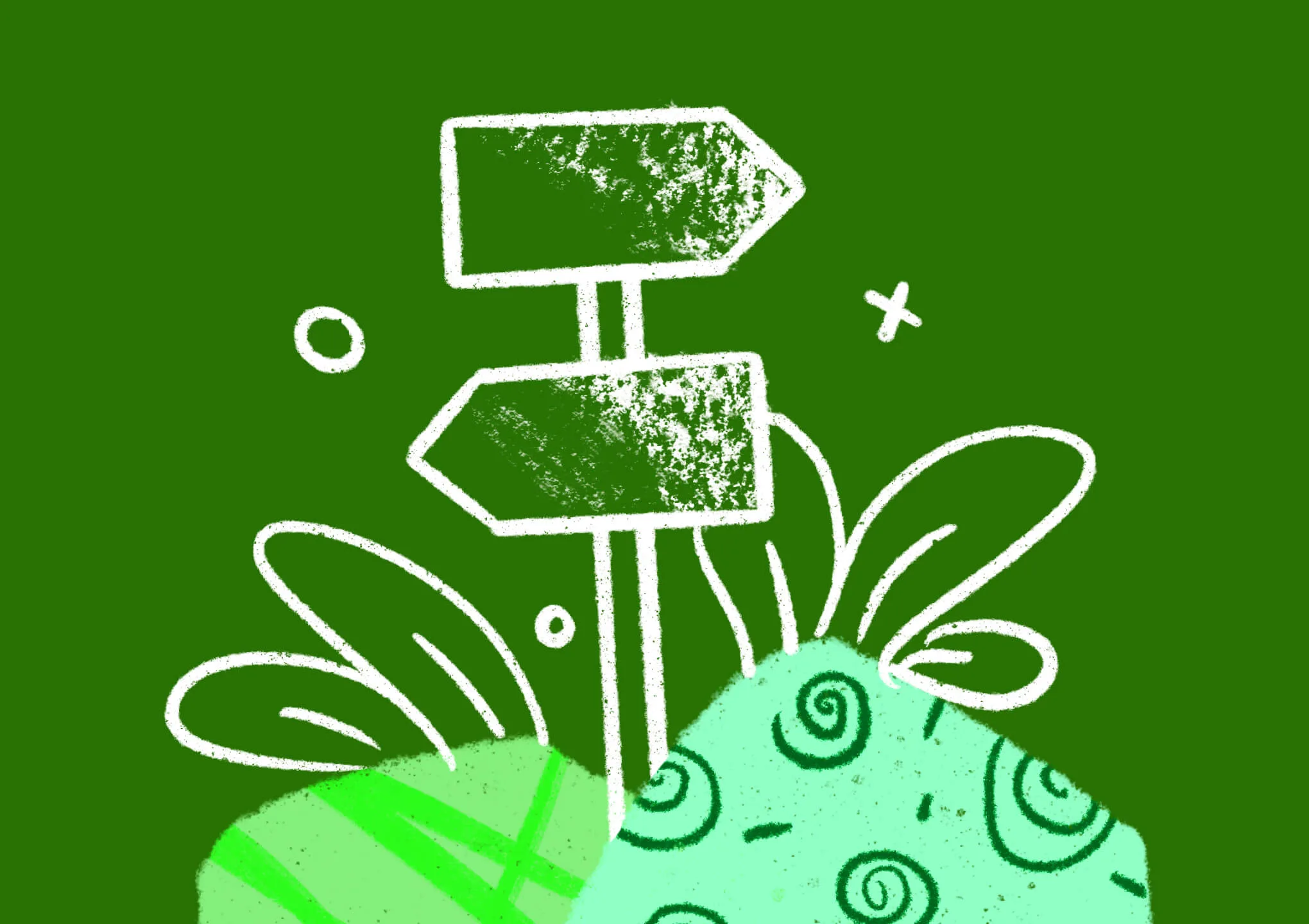 Signpost illustration