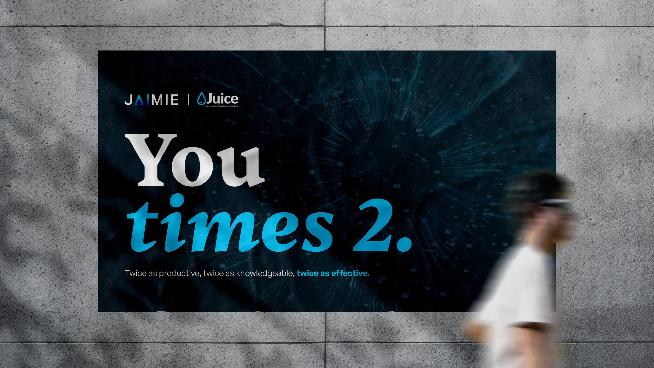 Billboard with You times 2 heading