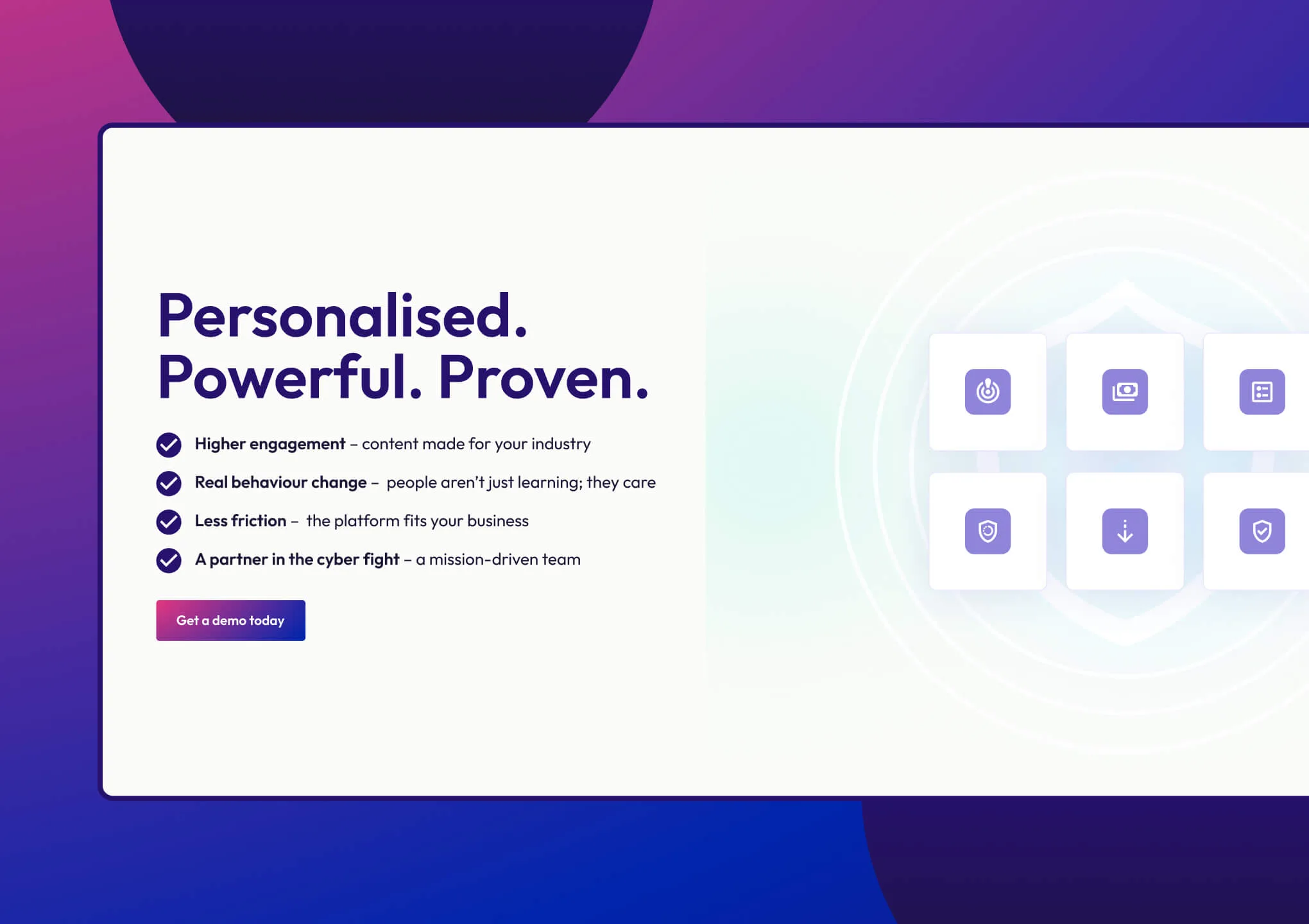 Detail of a pagebuilder module