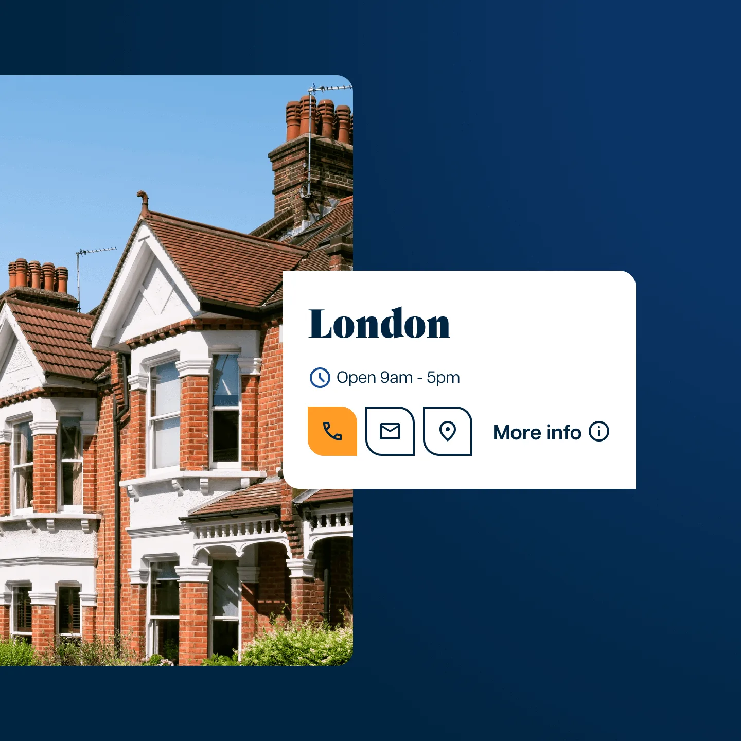 Showing the Bournemouth location card