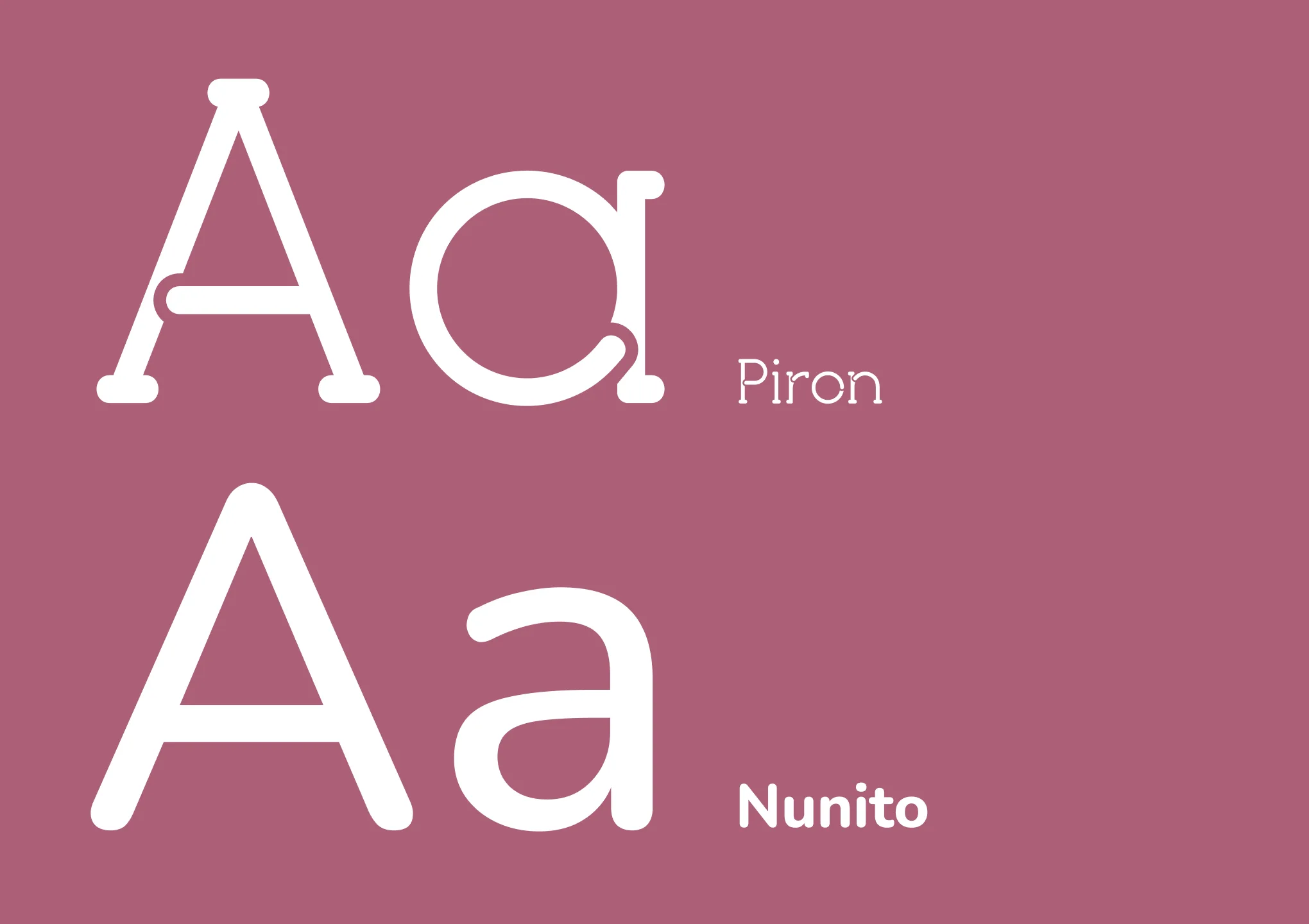 Displaying Town Slough typefaces