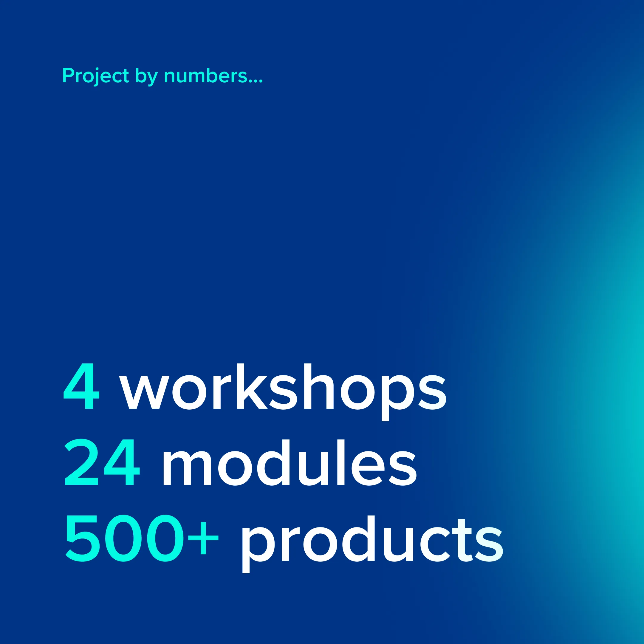 Project statistics