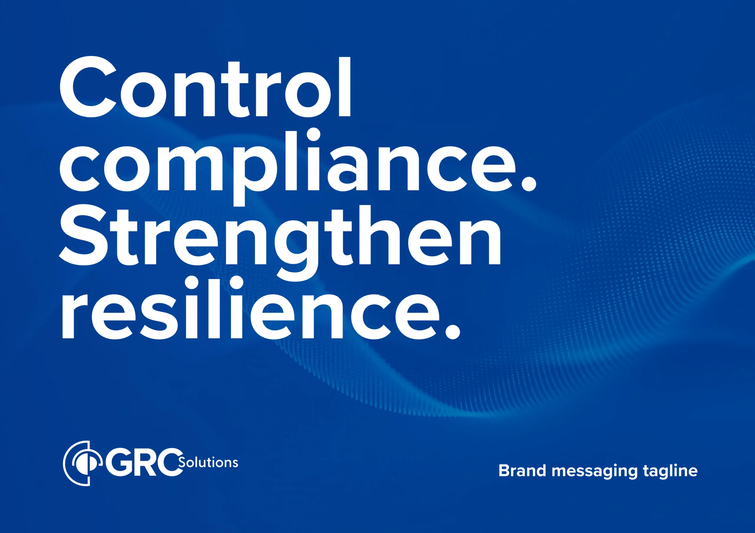 Showcasing the brand messaging.