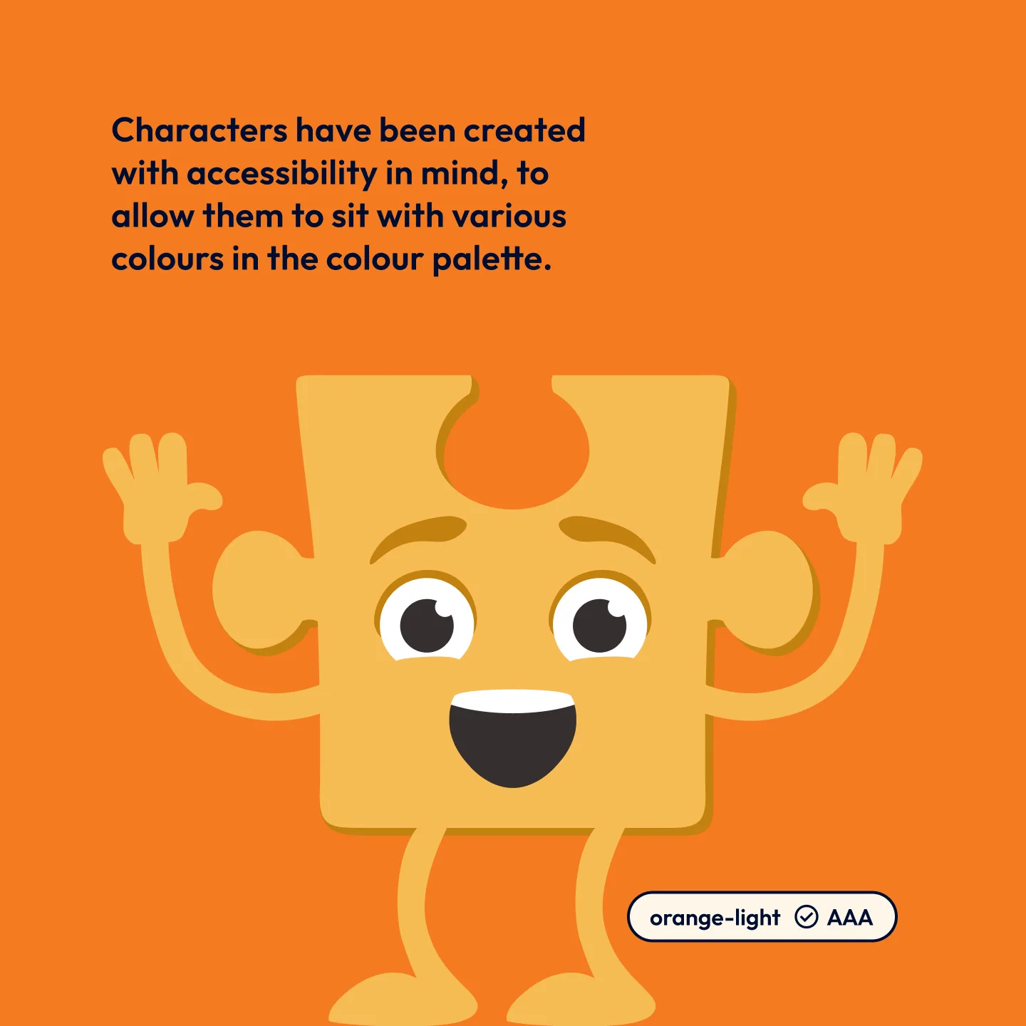 A Jigsaw Character