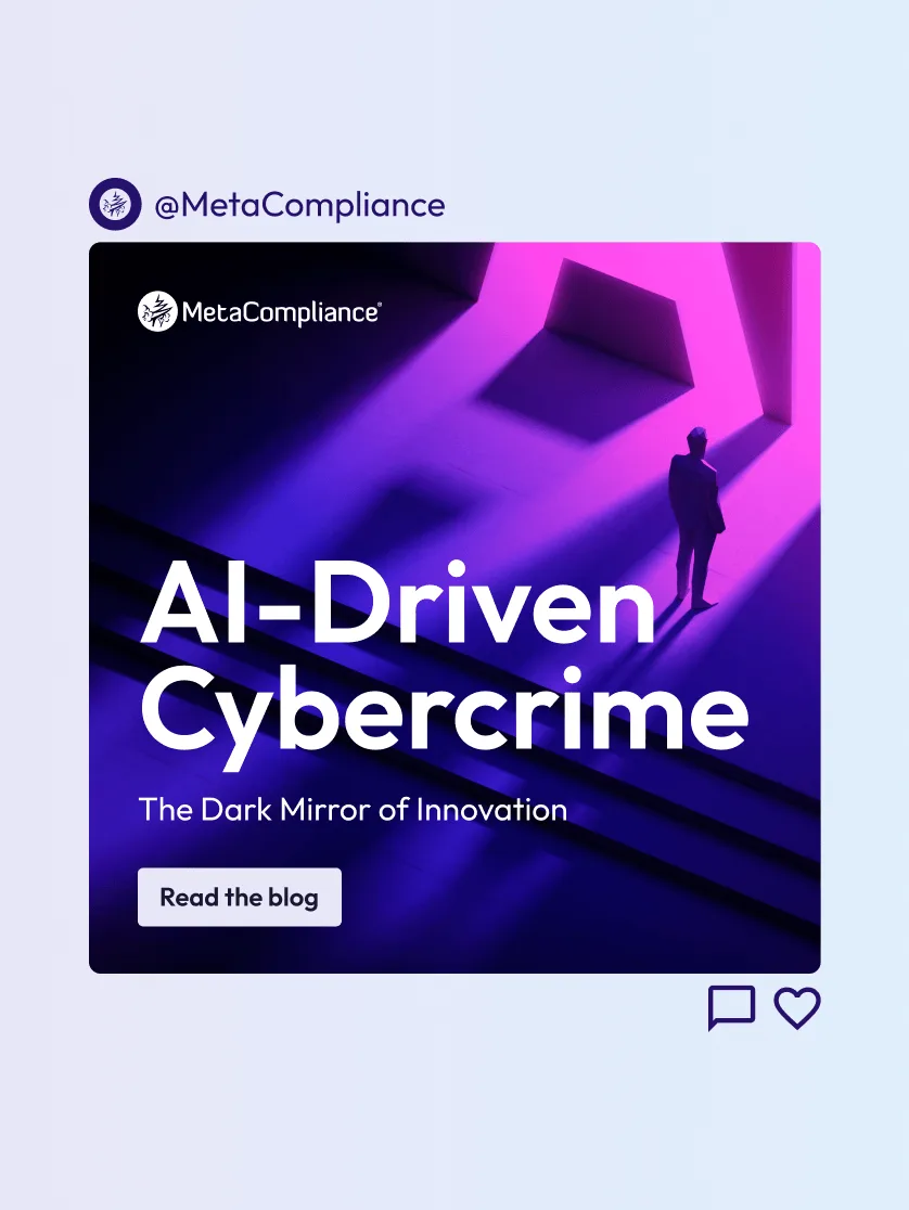 MetaCompliance Social media post.