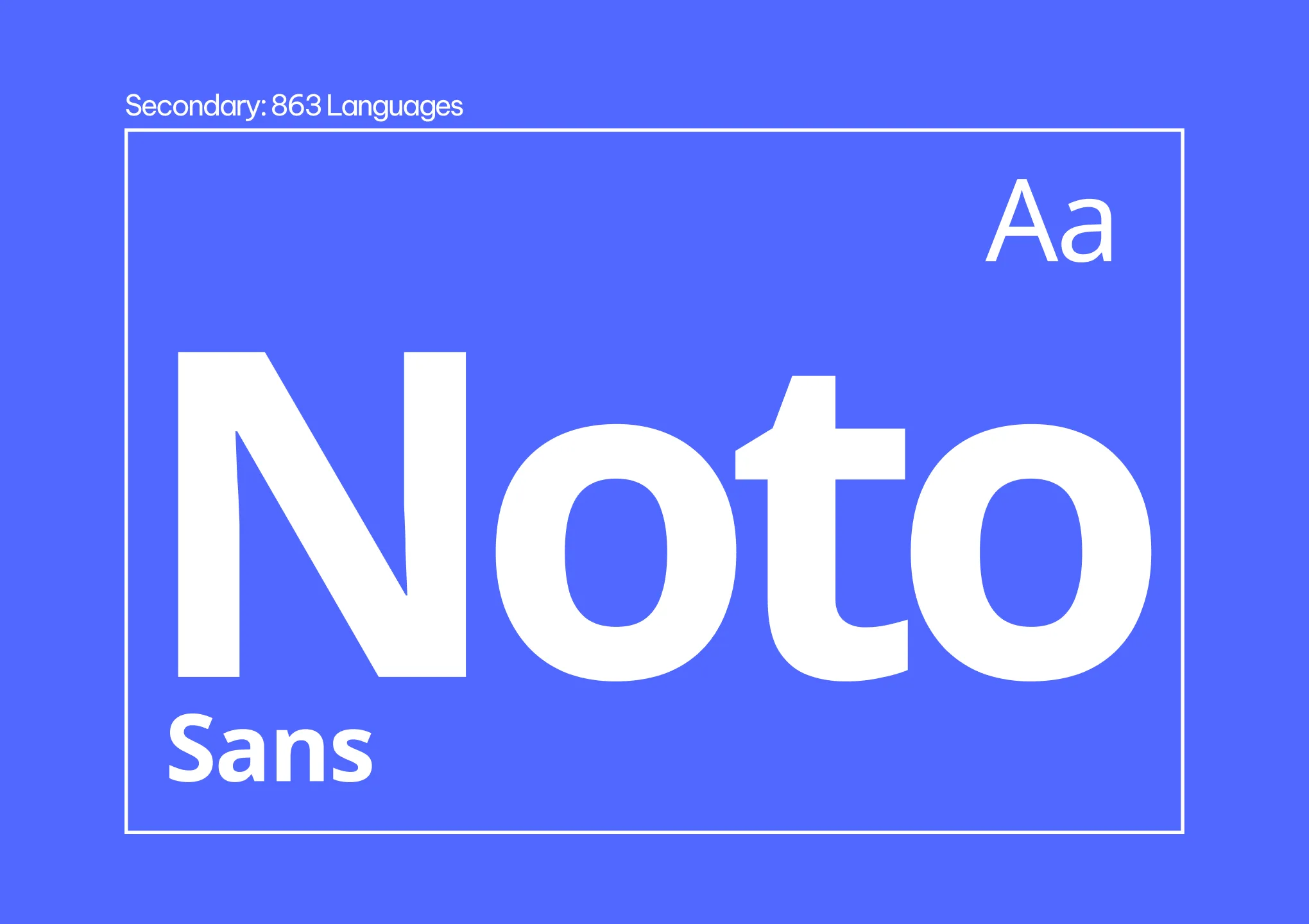 Secondary language font.