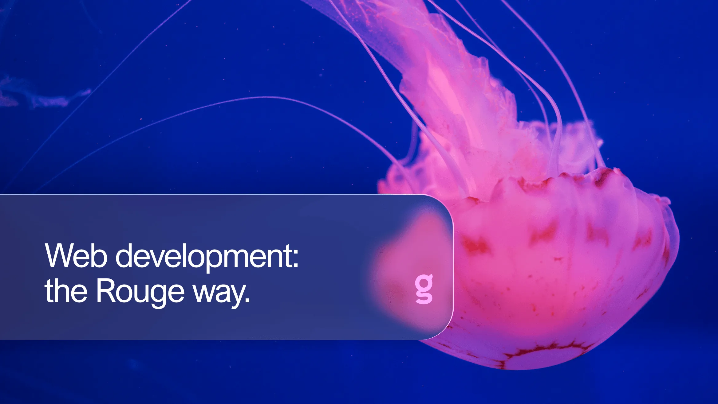 Web development: the Rouge way.